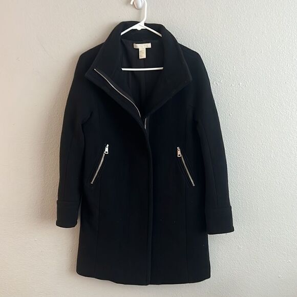 H&M Short Wool Blend Coat - Picture 4 of 5